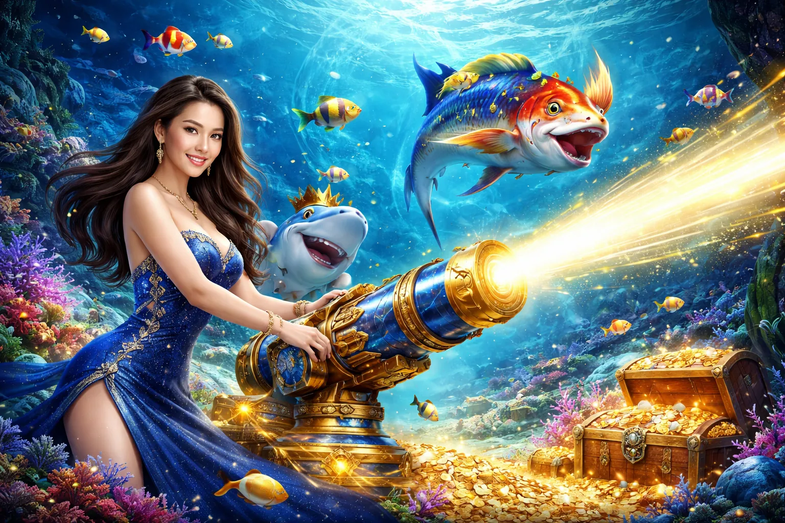 Hình ảnh tổng hợp các trò chơi casino, thể thao, bắn cá, nổ hũ trên ứng dụng GA65 Link Mới