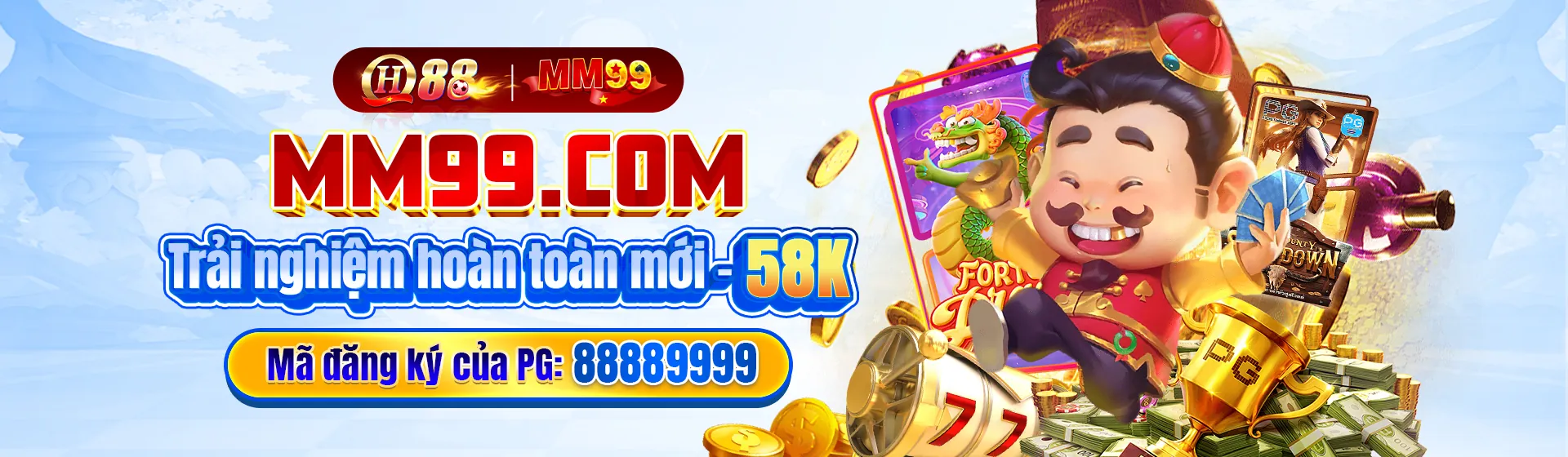 Hình ảnh quảng cáo khuyến mãi ga65 link mới hấp dẫn, với màu xanh vàng chủ đạo và các yếu tố cá cược trực tuyến